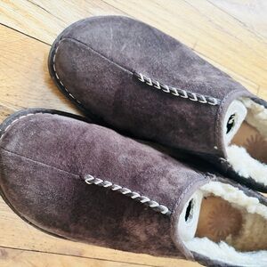 Women’s  Brown Suede Slip-On Shoes